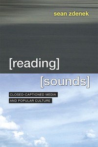 book cover for Reading Sounds by Sean Zdenek