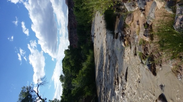 Virgin River near St. George, Utah