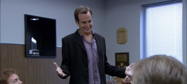 Gob Bluth in Arrested Development, played by Will Arnett